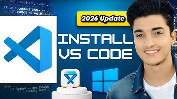 How to Download & Install Visual Studio Code 2026 on Windows 10/11 | VS Code Setup Guide Urdu/Hindi