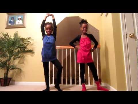 Twins dancing to "Love On Top"