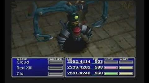 Final Fantasy 7 Boss 21 Carry Armor