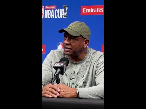 Milwaukee Bucks head coach Doc Rivers reacts to Madison shooting #Shorts