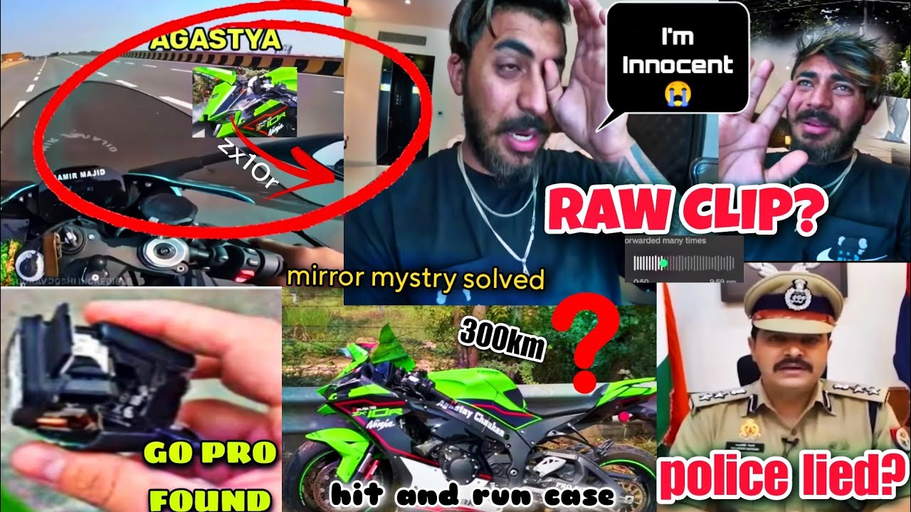 Go Pro Found | Pro Rider Accident | Fake News about Pro Rider 300km+😠| 