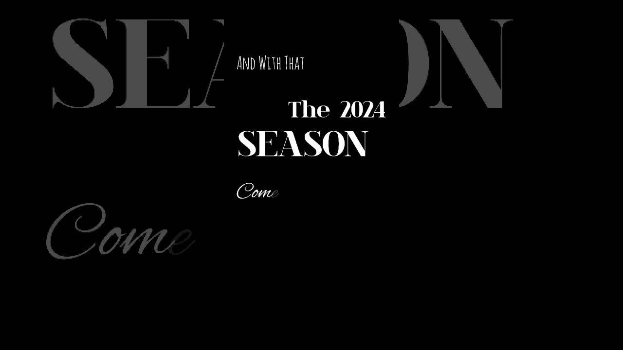 And With That The 2024 Season Comes To An End 2024shorts Editing Edits