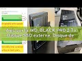 Avis sur la WD_BLACK P40 2 To Disque SSD externe, Disque de jeu portable SSD, jusqu'à 2000 Mo/s, Sup