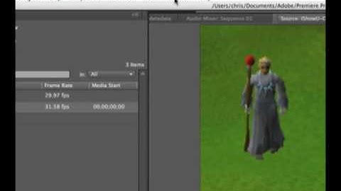Runescape Greenscreening Tutorial(Premiere Pro Cs4)