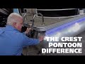 the crest pontoon difference