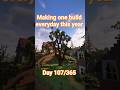 Making one build everyday this year #minecraft #minecraftbuilding #minecrafttutorial #tree #art