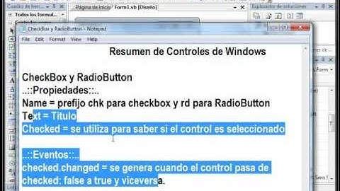 Curso de Programacion (3) - CheckBox y RadioButton