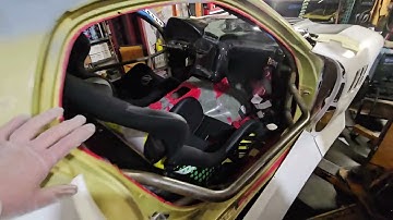 DRIFT 4 ROTOR FD3S RX7 Build Updates - fabrication, bodywork, seats and more - Kyle Mohan Racing