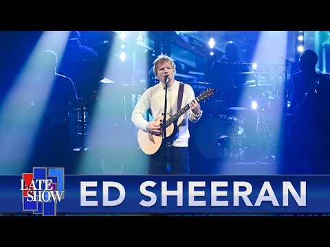 "Shivers" - Ed Sheeran Live on The Late Show