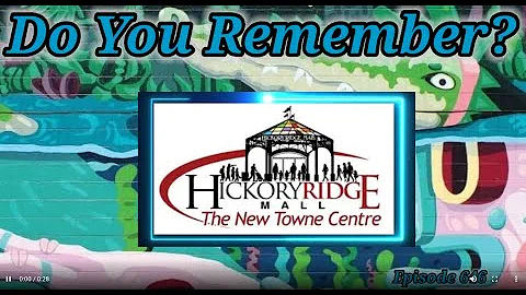 Do You Remember The Hickory Ridge Mall in Memphis Tennessee?