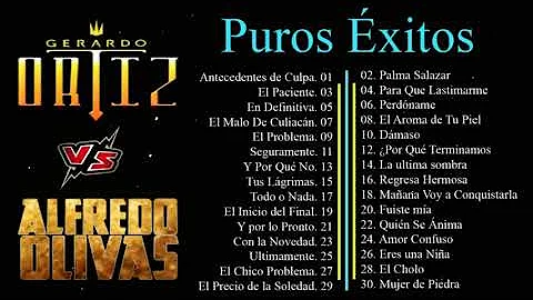 Gerardo Ortiz VS Alfredo Olivas Canciones Lo Ms Nu...