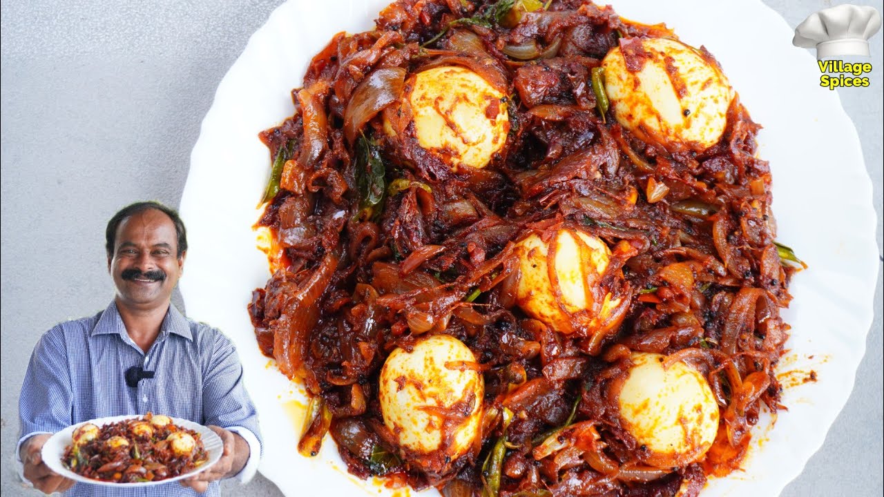 ചായക്കട Style ൽ എന്തിനൊപ്പവും കഴിക്കാവുന്ന മുട്ട റോസ്റ്റ് 😋👌 | Egg roast | Mutta recipe |Keralastyle