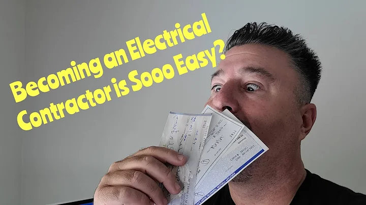 Don't become an electrical contractor until you see this video! - The 360 Electrician