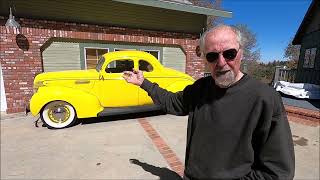 FRANK AND KEN SHARE KEN'S 1939 FORD STANDARD COUPE  APRIL 30TH 2024