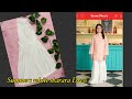 Summers White Sharara /Gharara Easy Cutting and Stitching ✨Summers Dress Design for Girls ✨