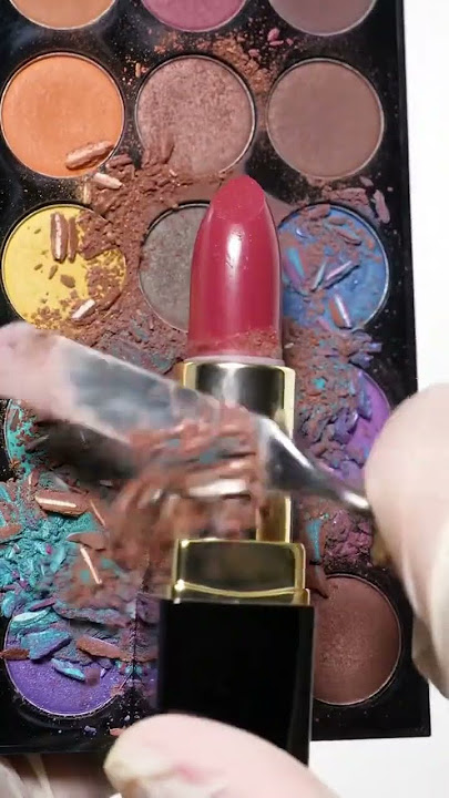 Satisfying Makeup ASMR Destruction! 💄✨ Oddly Relaxing