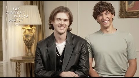 Chris Briney & Gavin Casalegno On Team Conrad Vs. Team Jeremiah And The Summer I Turned Pretty Fans