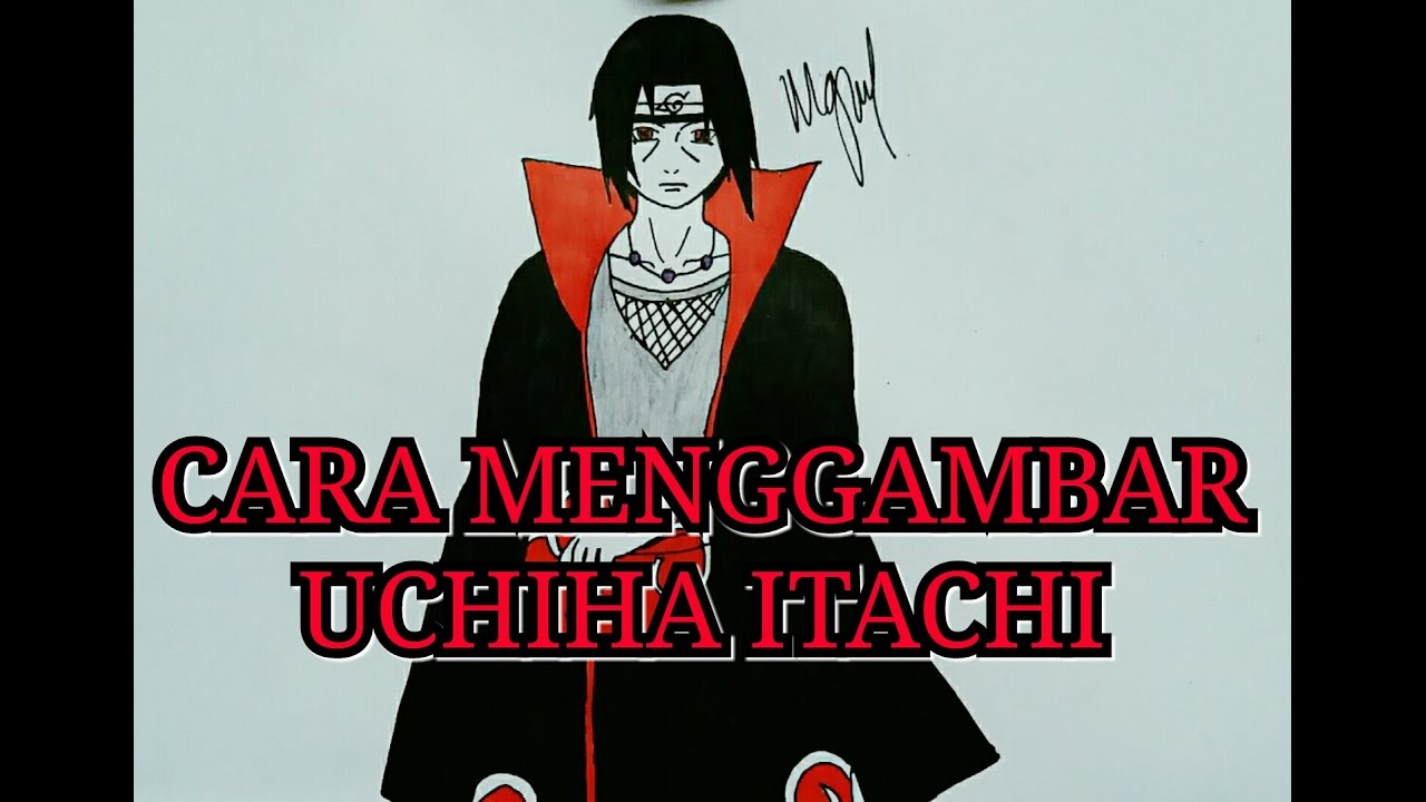 How To Draw Uchiha Itachi By Meling Winstead