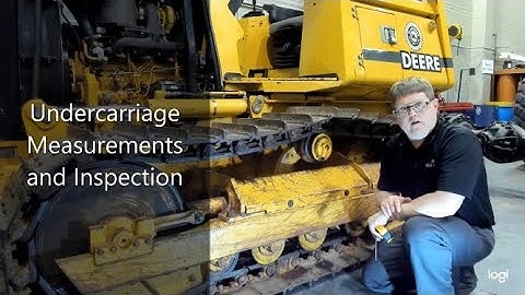 Performing Undercarriage Inspection and Measurements