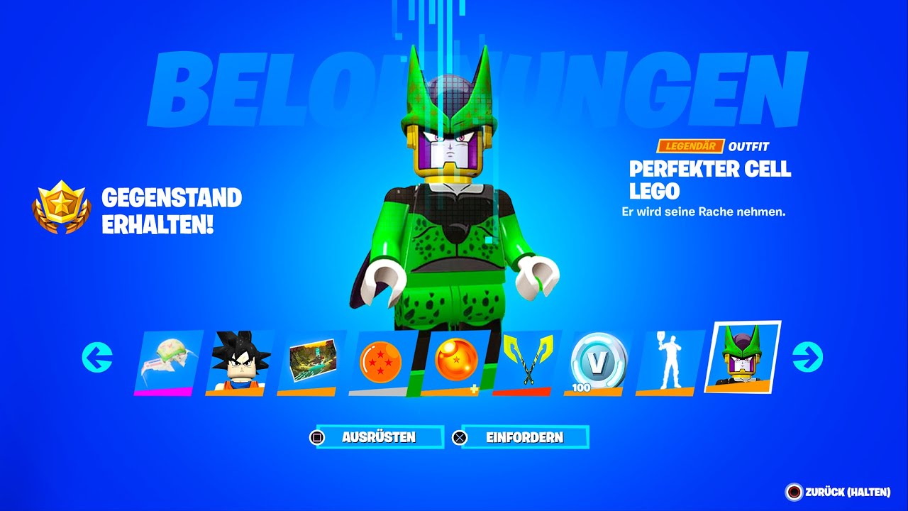 LEGO DRAGONBALL in Fortnite ! YouTube