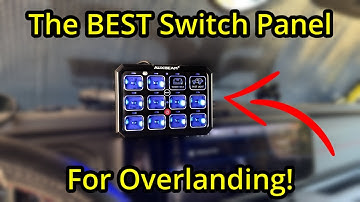 The BEST Switch Panel for OVERLANDING! | Auxbeam AC-1200 RGB 12 Gang Switch Panel