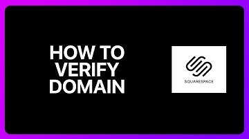 Tutorial sobre cómo verificar un dominio de Squarespace