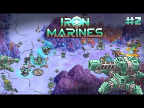 Видео: Первые летуны и очень жирные враги || Iron Marines #2