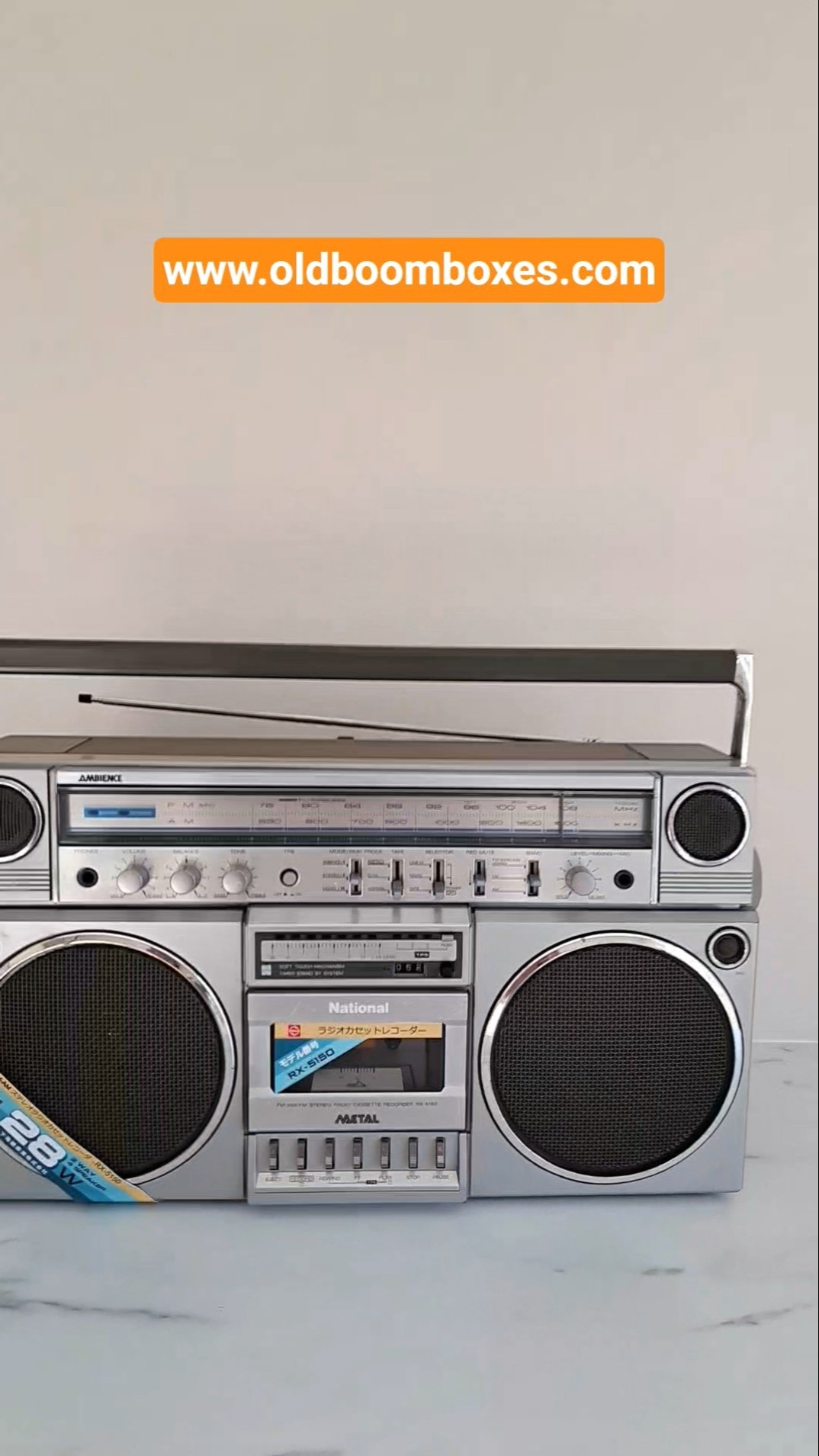 NATIONAL RX-5150 Golden 80's #japan #retro #memories #nice