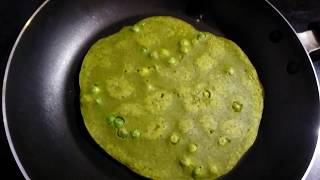 Breakfast recipe healthy & tasty/ Matar or masoor dal ka cheela/Peas Chilla recipe/ Anju's world