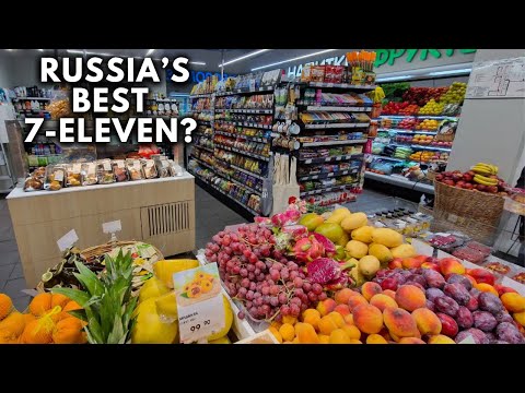Russian TYPICAL (7-Eleven Style) Supermarket: Eurospar