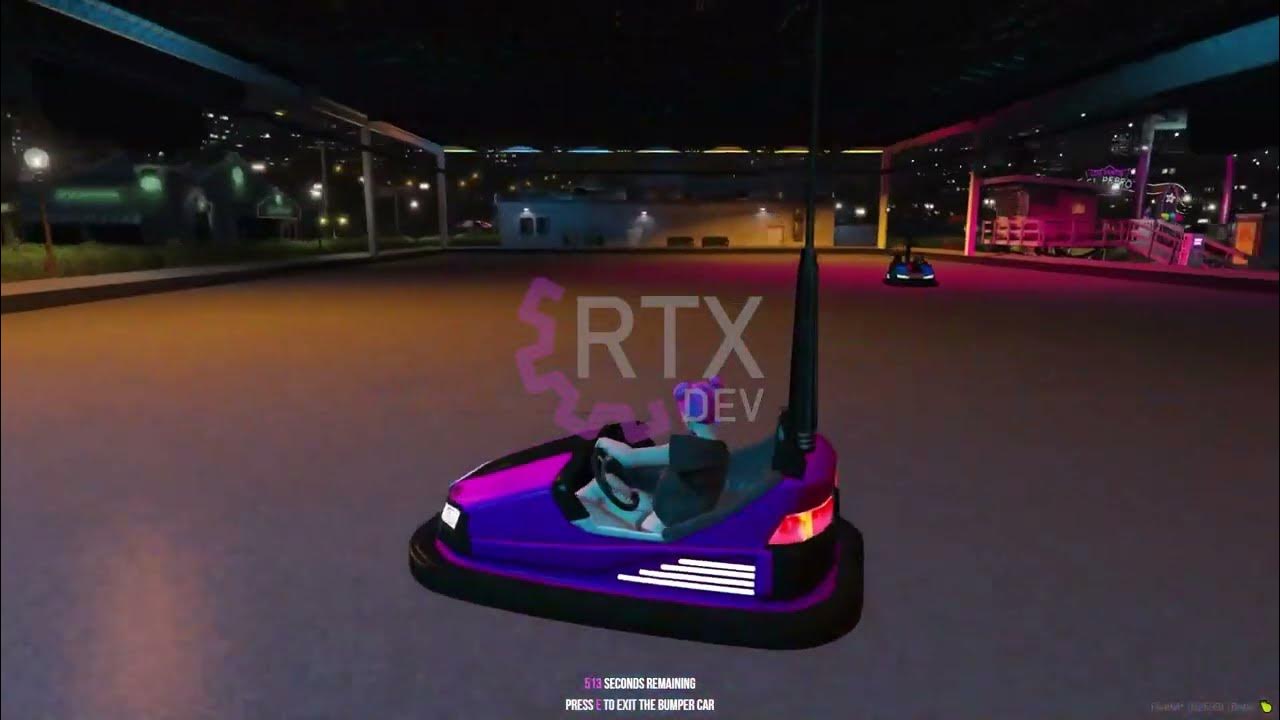 FiveM - Bumper cars / G-Force / Shooting range - Theme Park (RTX DEV