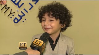 🤍الطفل جان رامز بين حسين فهمي ومحمد رمضان  ولقاء خاص في ET بالعربي