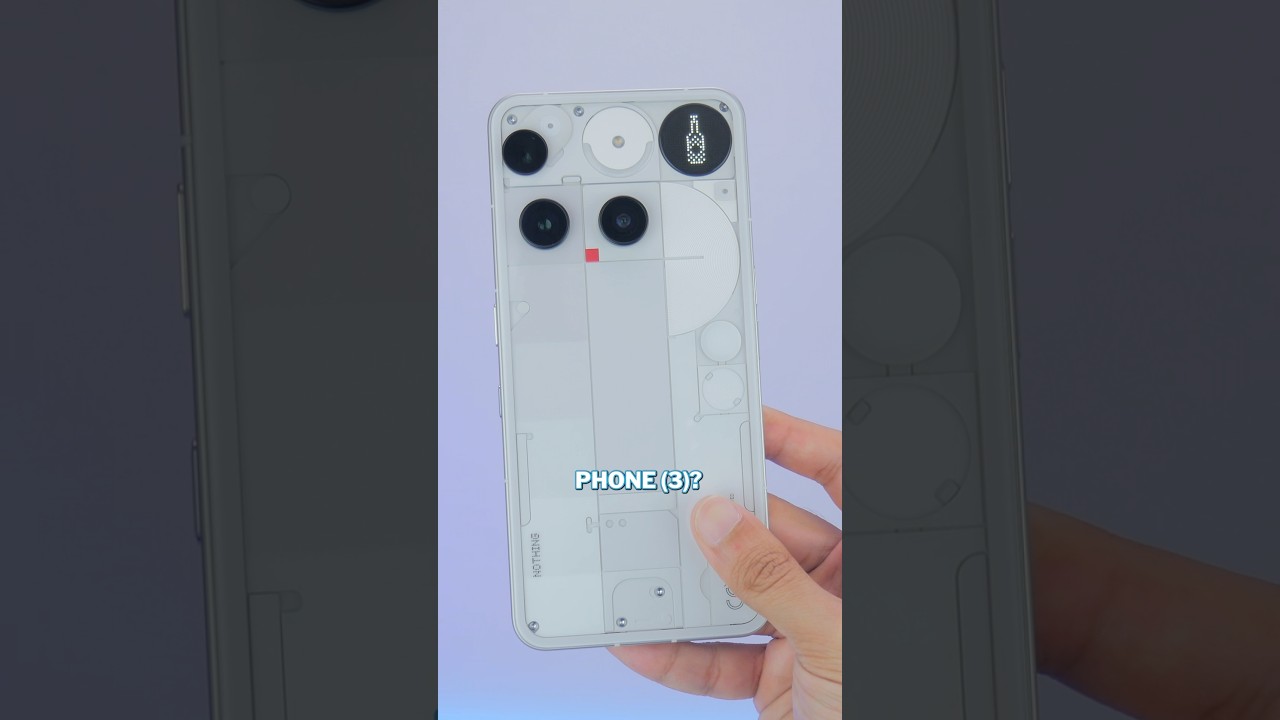 Nothing Phone (3): FIRST LOOK and HANDS-ON!