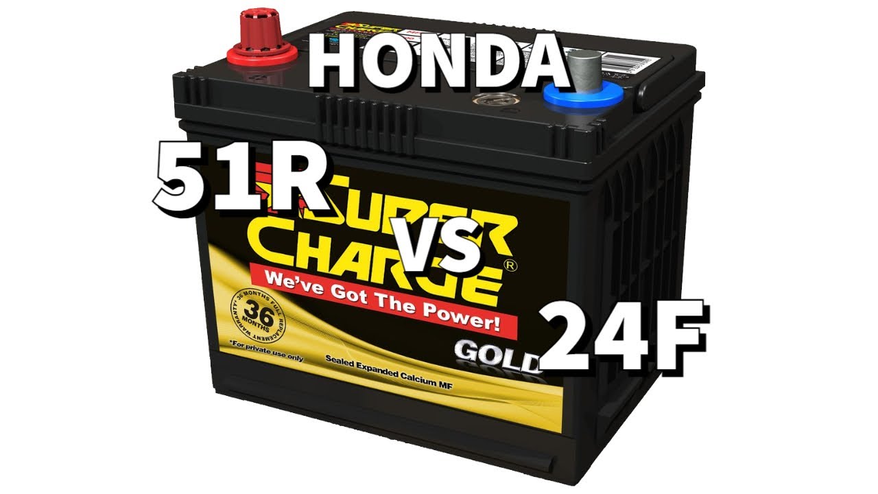Honda Element Accord battery upgrade from 51R to 24F for $60 value