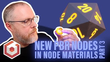 PBR Nodes in Node Materials Part 3