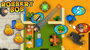 Robbery Bob - Super Biffen & Sam Bob 1 Funny Gameplay Part 10