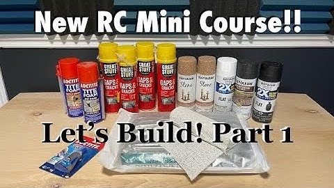 Indoor Mini Crawler Course Build! (Part 1)