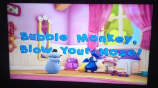 Bubble Monkey, Blow your Nose Title Card