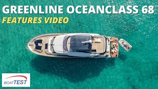 Greenline OceanClass 68 (2022)  Features Video by BoatTEST.com
