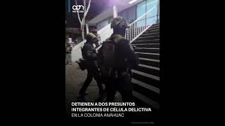 Caen dos presuntos integrantes de célula delictiva que operaba en el centro de CDMX