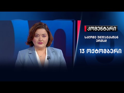 კომენტარი: როგორ მიჰყავს კარტოგრაფების საქმე პროკურატურას - 13 ოქტომბერი