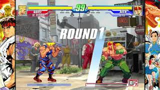 Capcom Fighting Evolution (PS5) (Guile/M. Bison) Vs (Alex/Ryu)