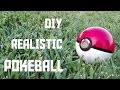 DIY realistic POKEBALL | Mejorar Pokebola china muy fácil