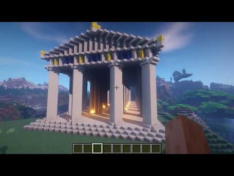 Minecraft Greek Temple Tutorial