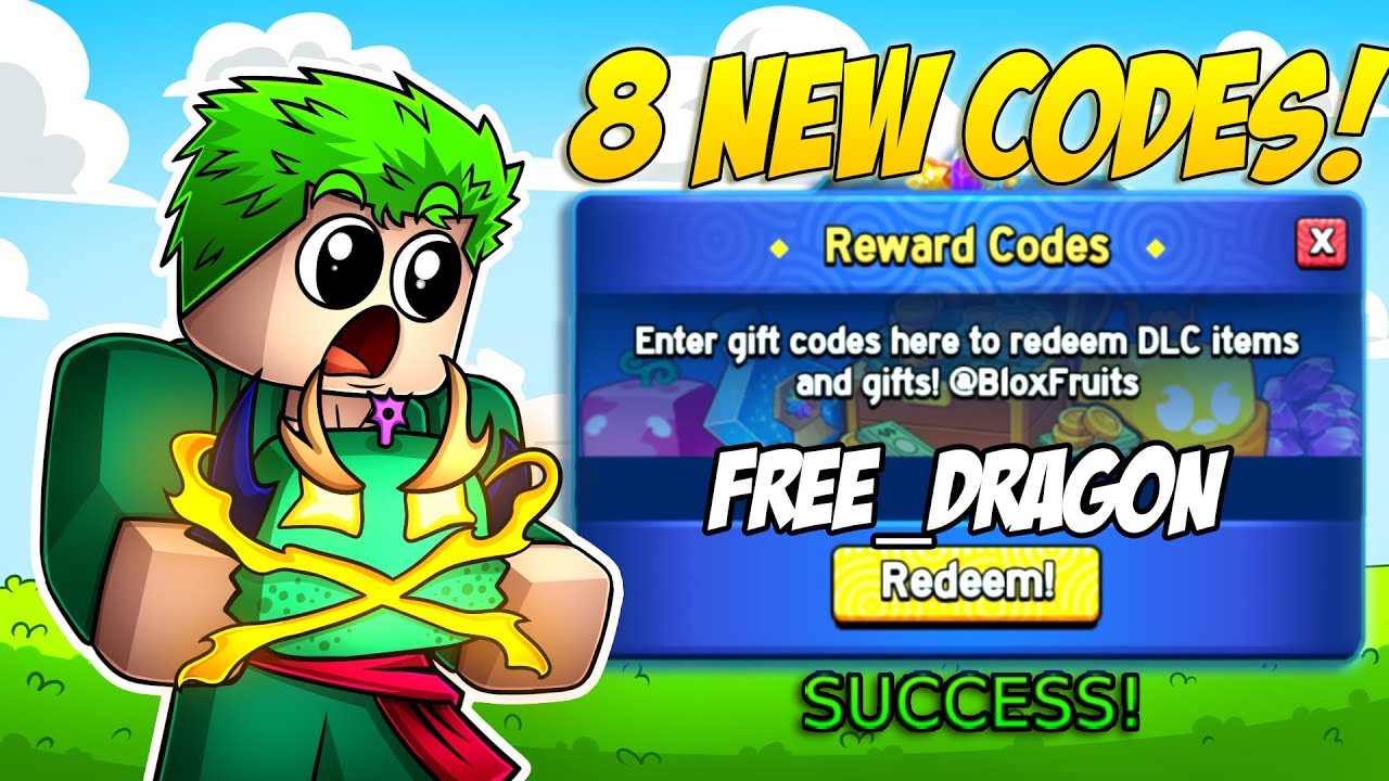 DRAGON CODE] ALL WORKING CODES IN BLOX FRUITS MAY 2025! ROBLOX