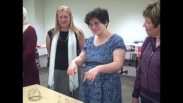 4th Quantum Storytelling Conference experiment is Wire Art Sculpting