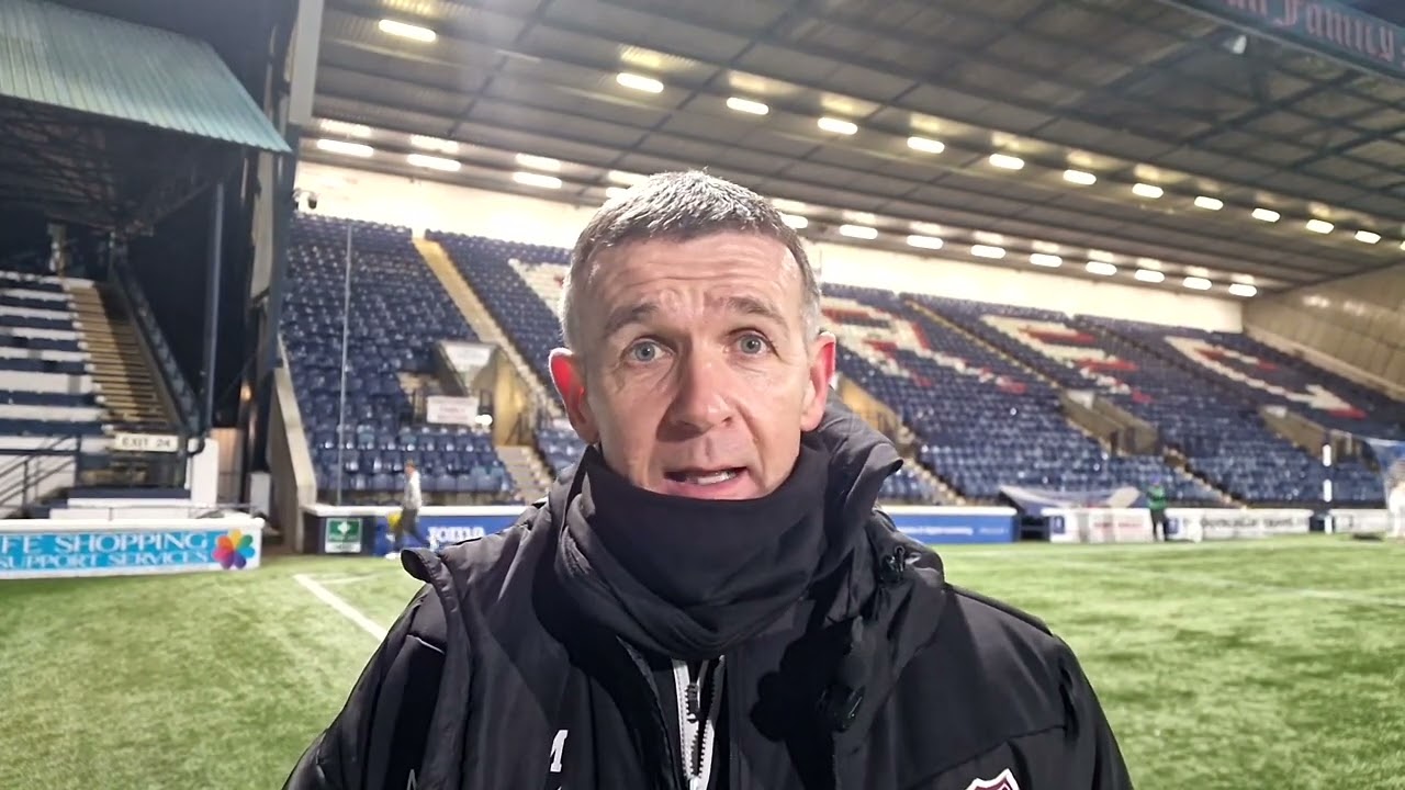 Jim McIntyre Post Match, Raith Rovers Away 30/12/2023