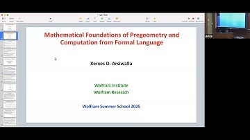 Xerxes D. Arsiwalla | Pregeometry, Formal Language, and Quantum Gravity (Part 1)