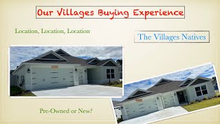 Our Villages Buying Experience