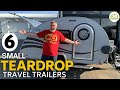 6 Small Teardrop Campers - Some with Bathrooms!